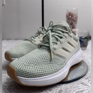 Adidas Cloudfoam Comfort Sneakers Sage Green Size 9 NWT